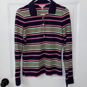Lilly Pulitzer striped polo